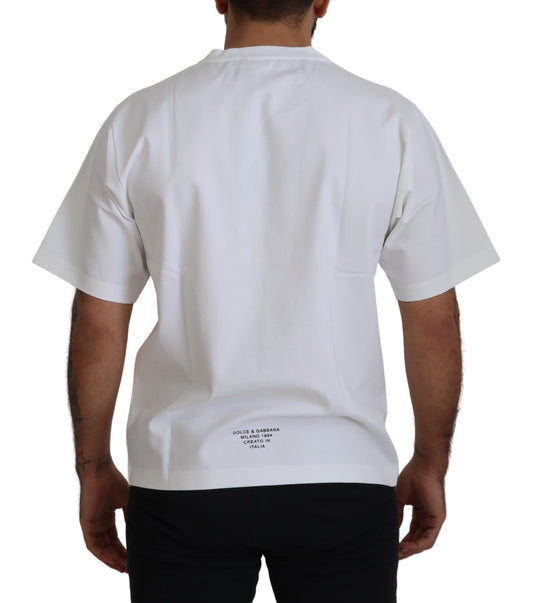 White short sleeve shirt on mannequin
