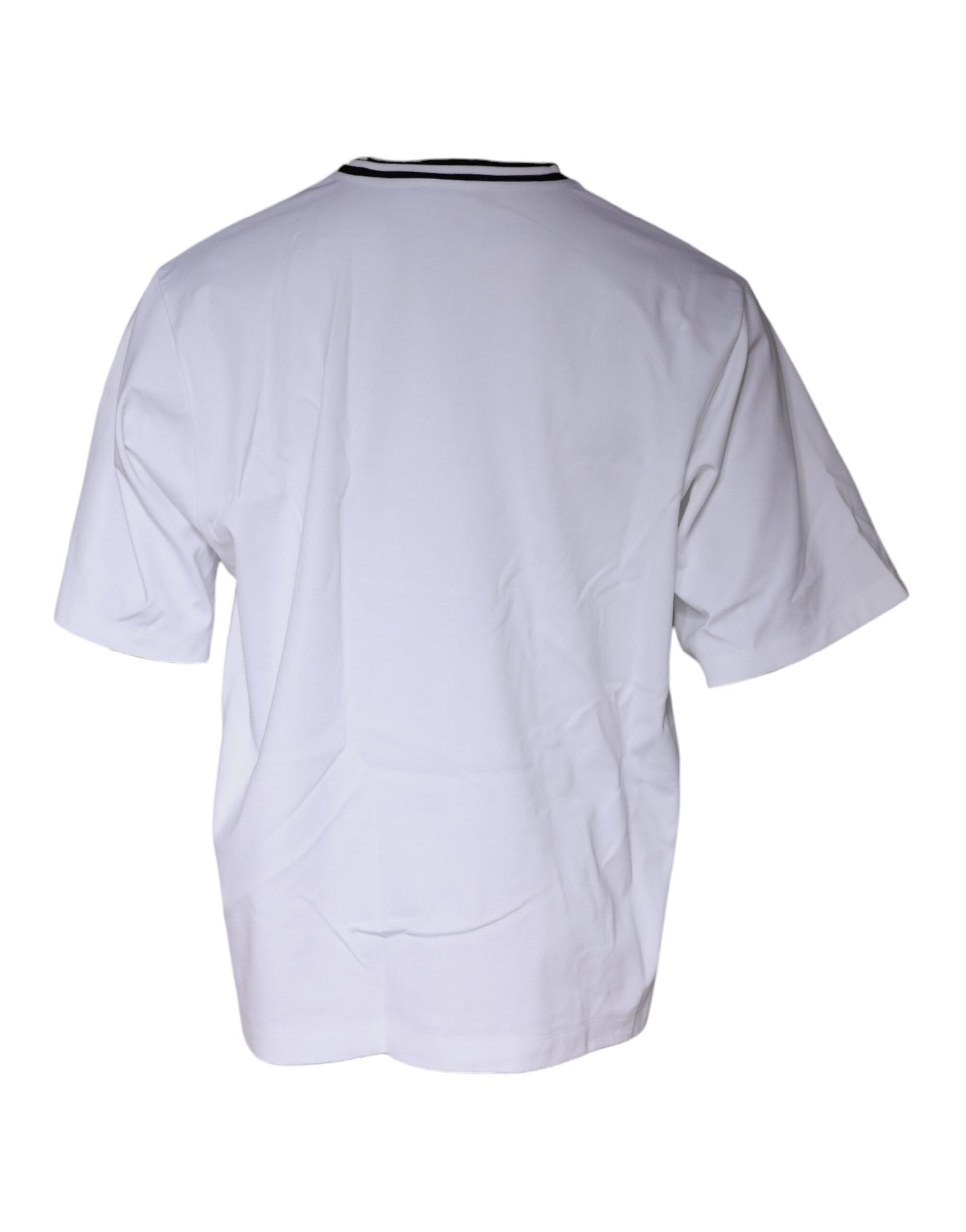 White short sleeve shirt on a hanger