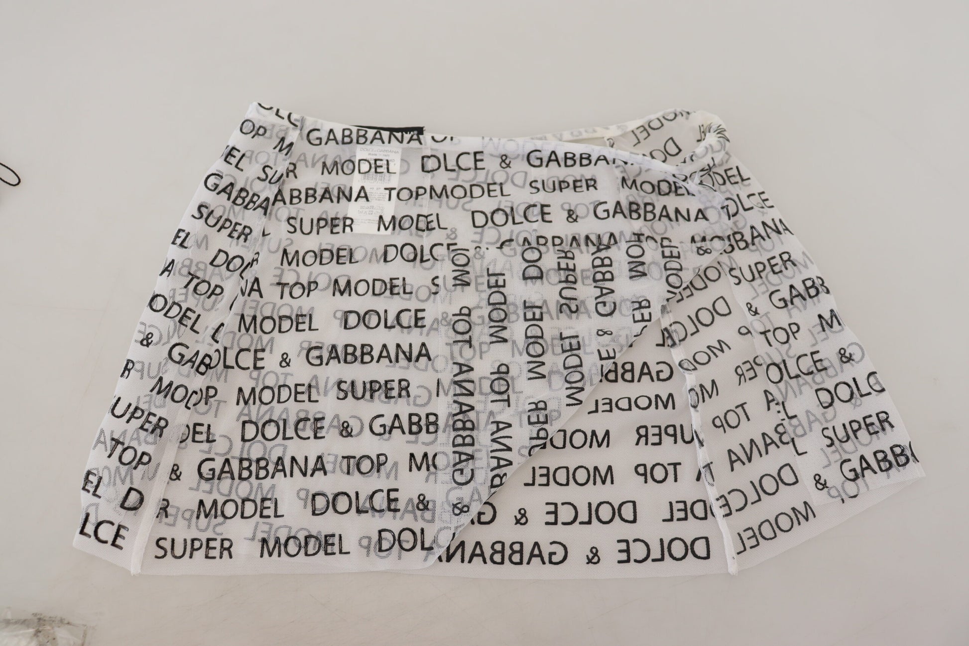 Shorts with repeated brand names