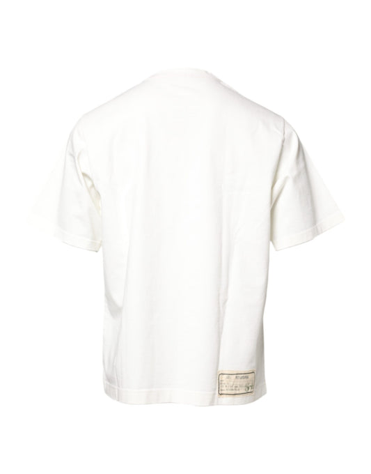White short sleeve shirt on a hanger