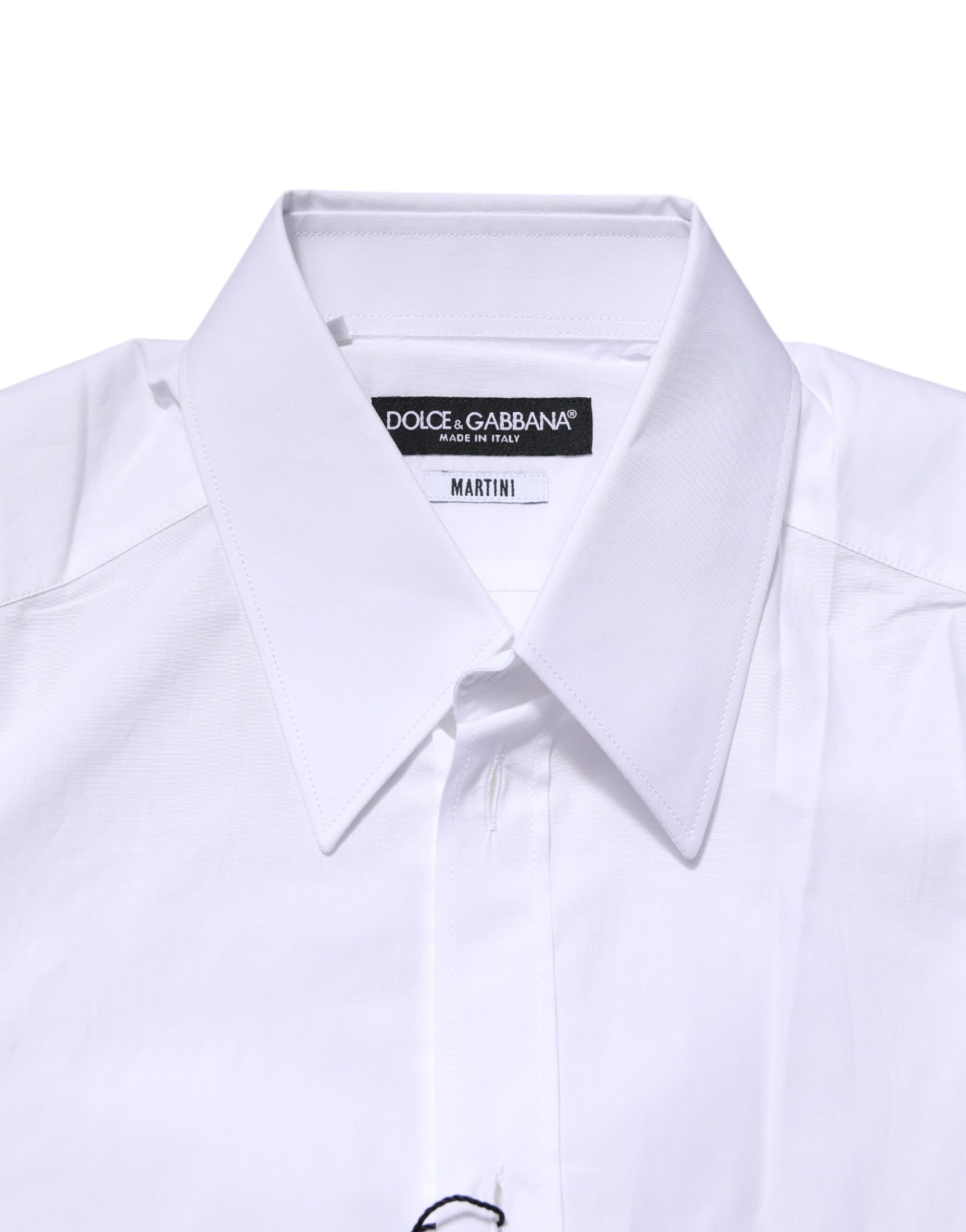 White long sleeve dress shirt from Dolce & Gabbana with a collar