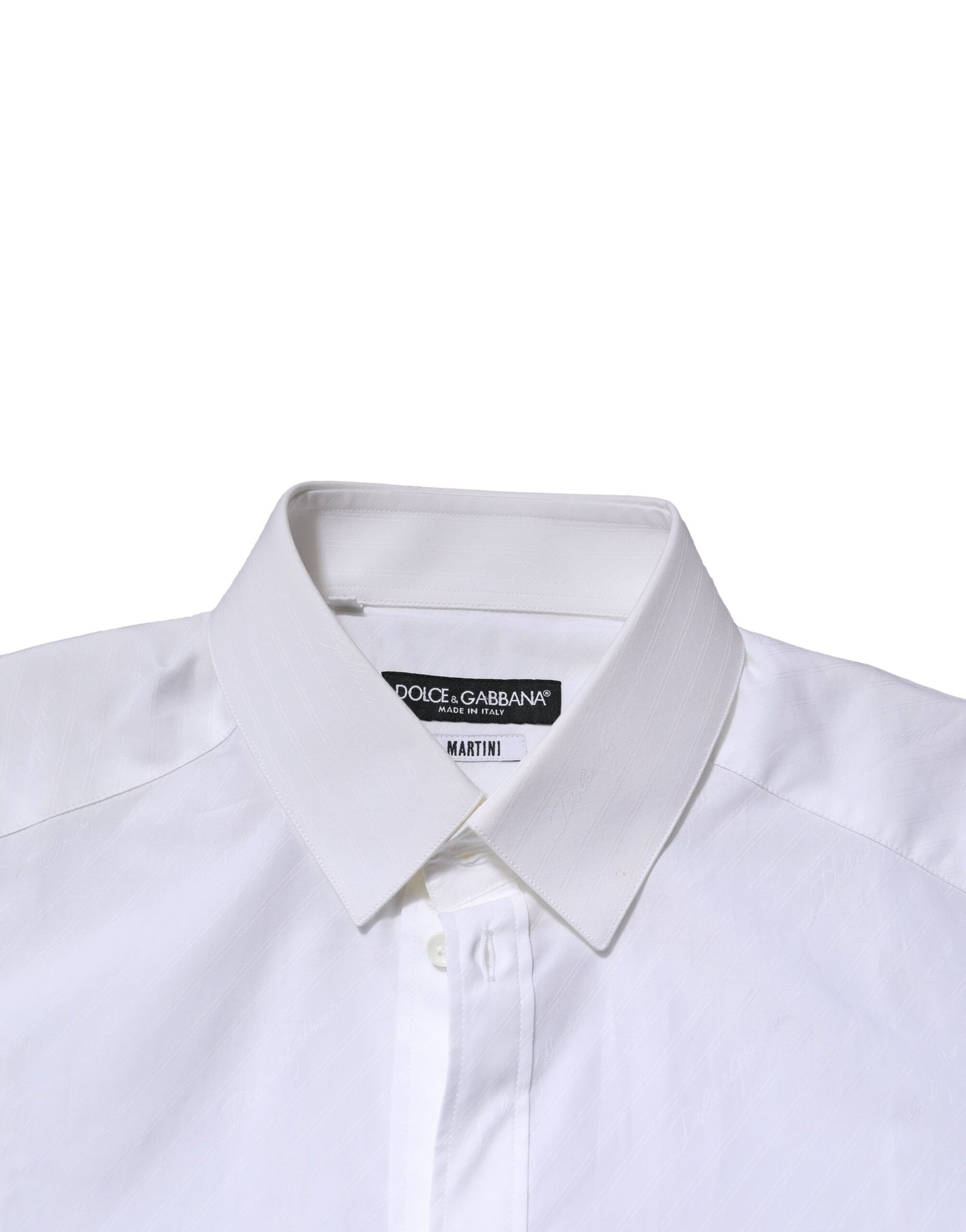 White long sleeve dress shirt from Dolce & Gabbana