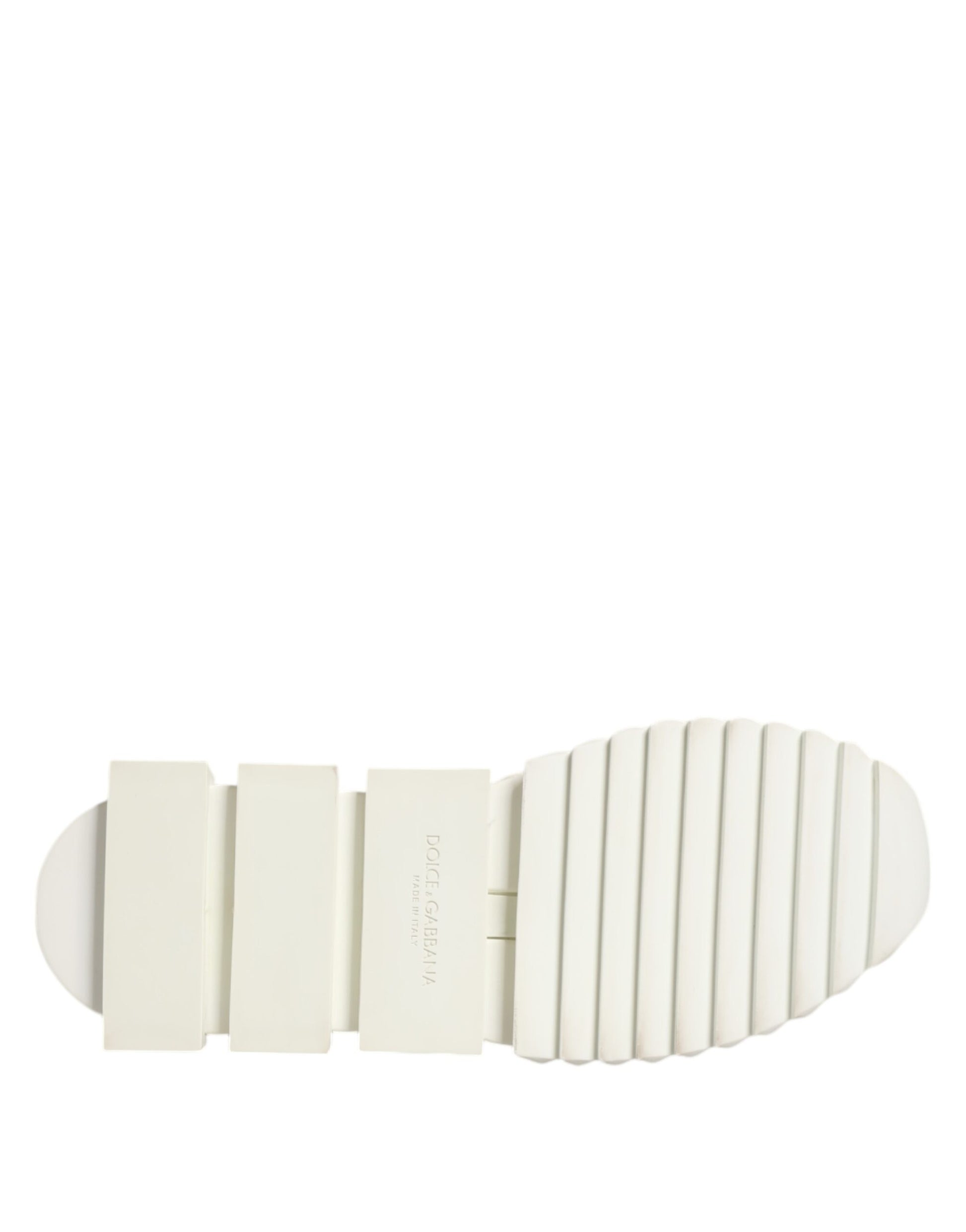 White shoe sole on a white background