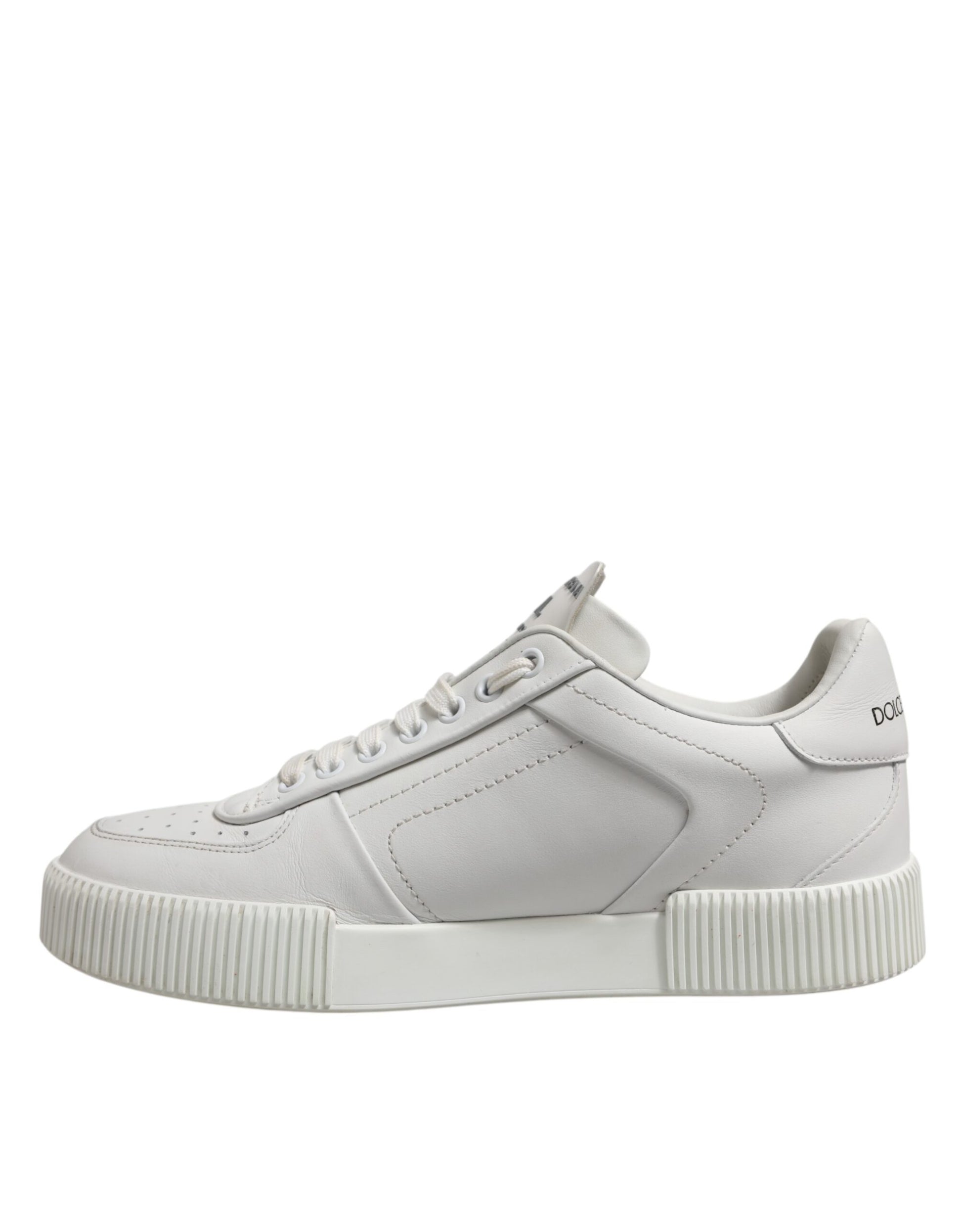 White sneaker with white sole