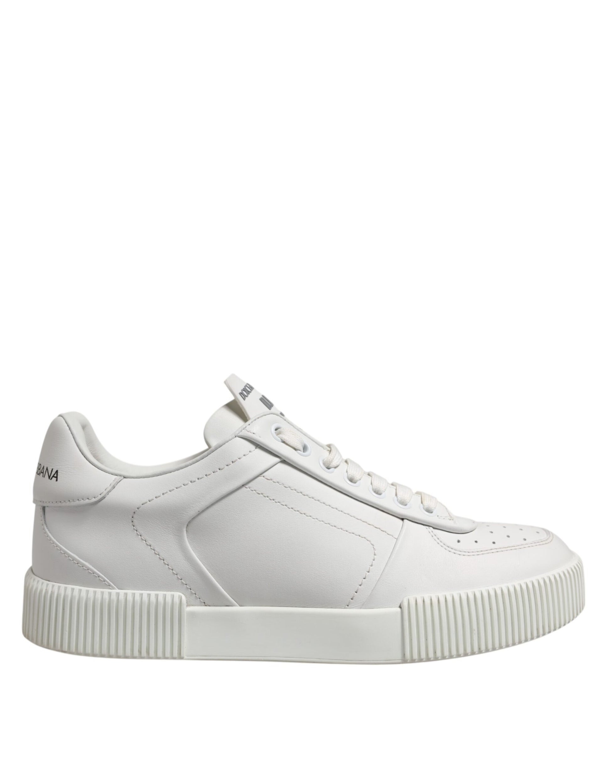 White sneaker with white sole