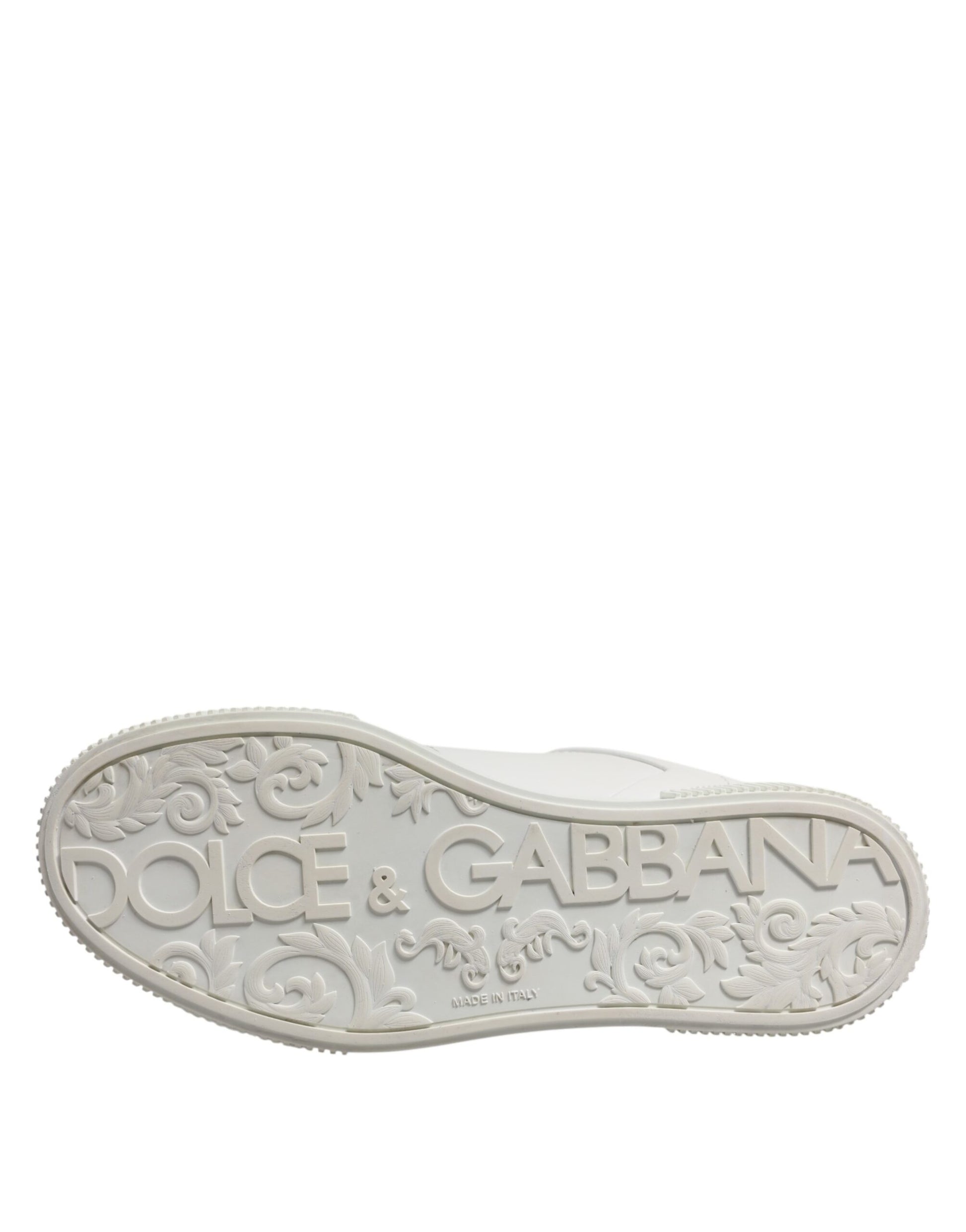 Silver shoe charm with brand name embossed on top