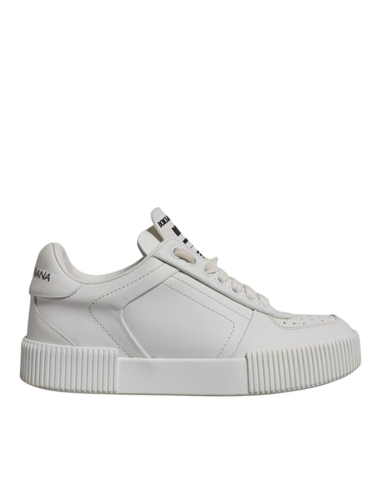 White sneaker with white sole