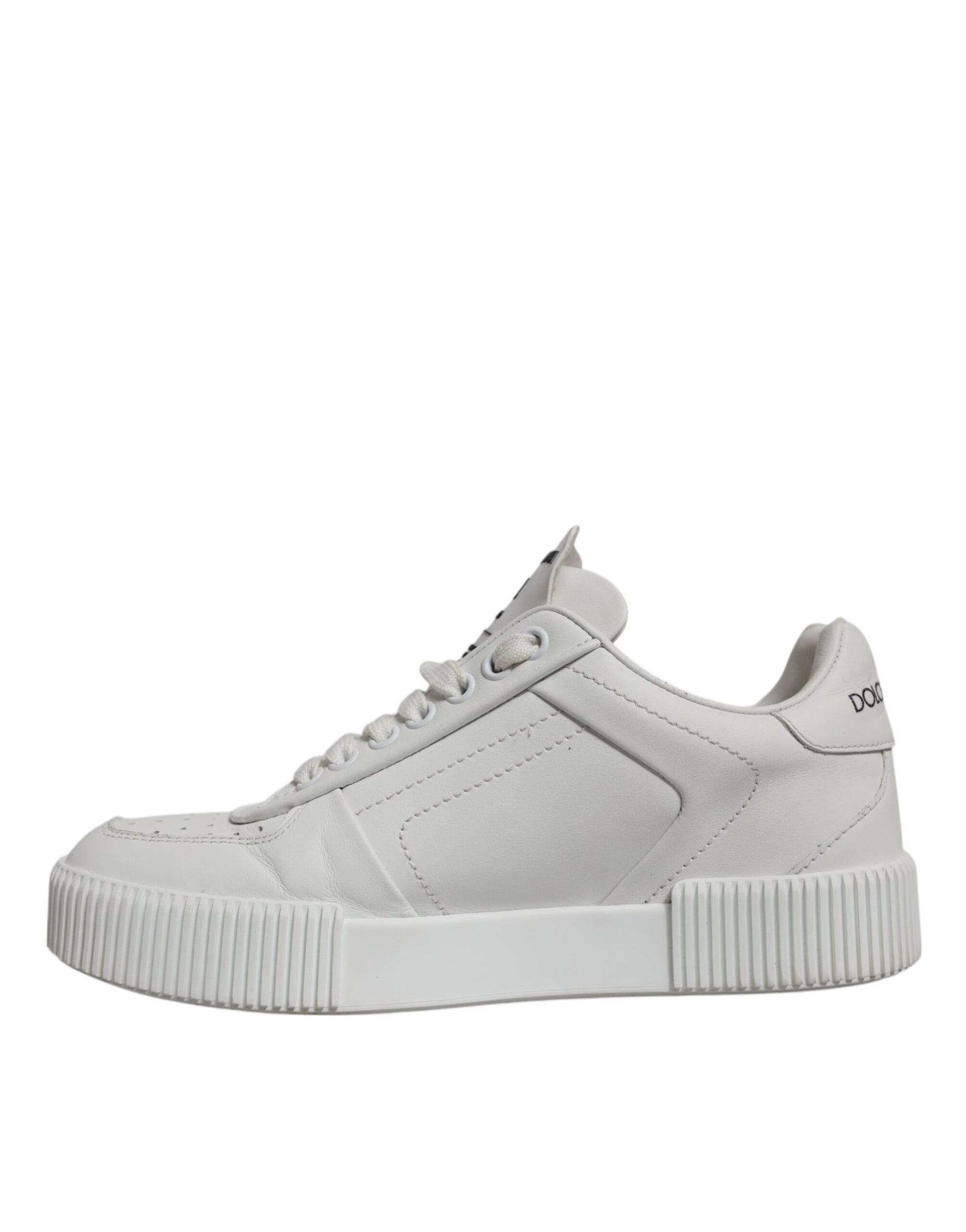 White sneaker with white sole