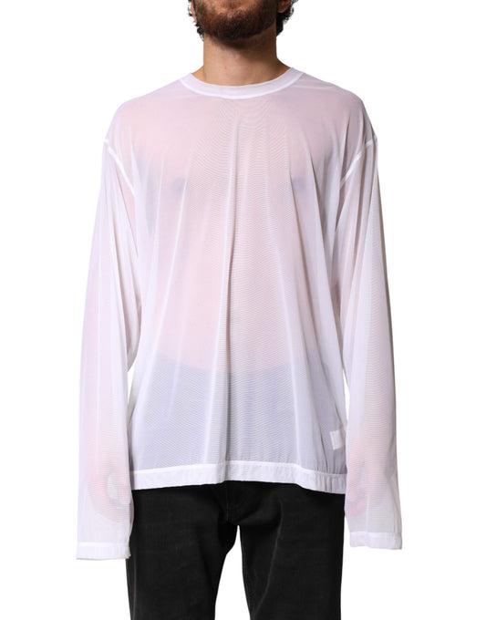 Long sleeve shirt with horizontal stripes