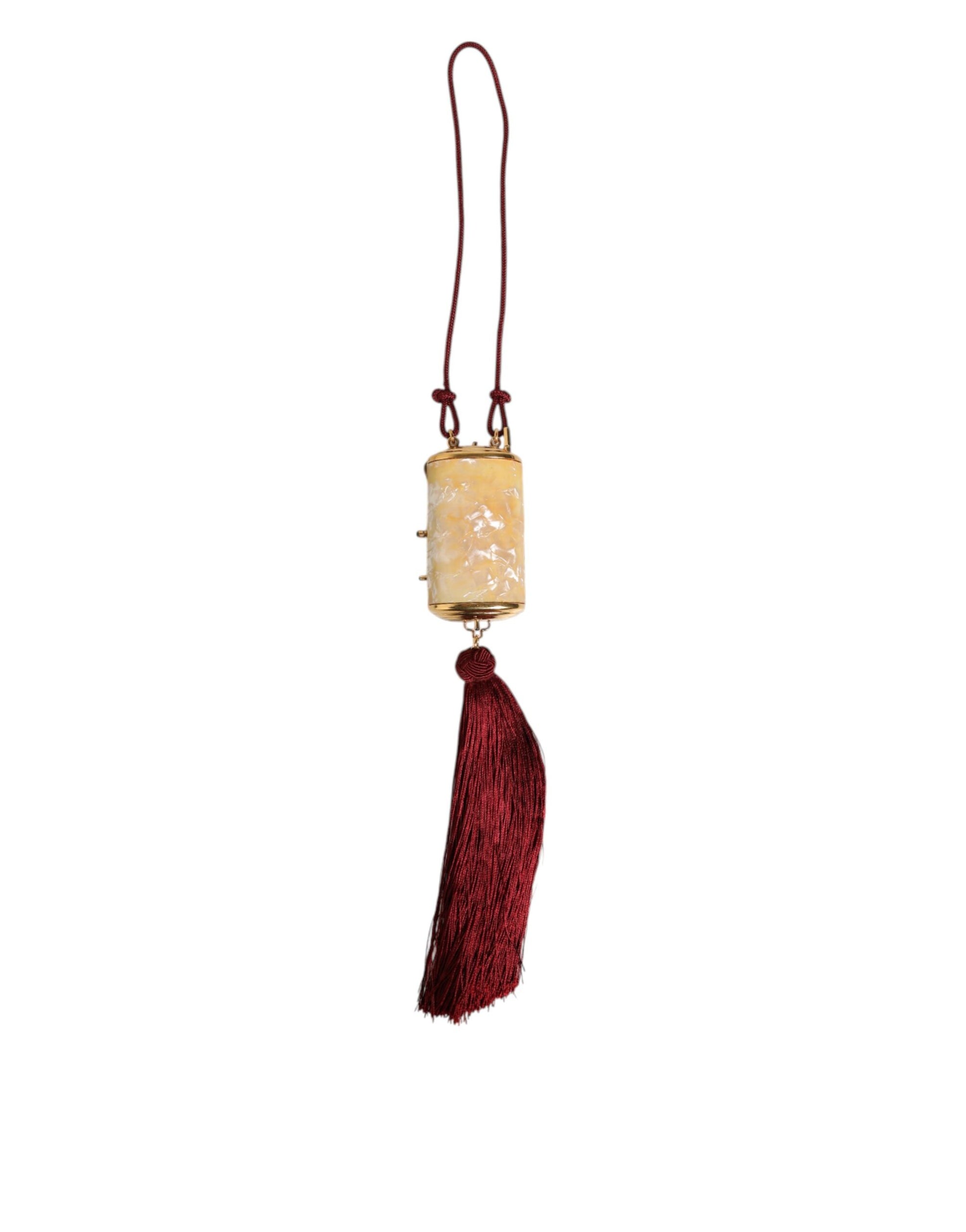 Decorative pendant with tassel and bead detailing