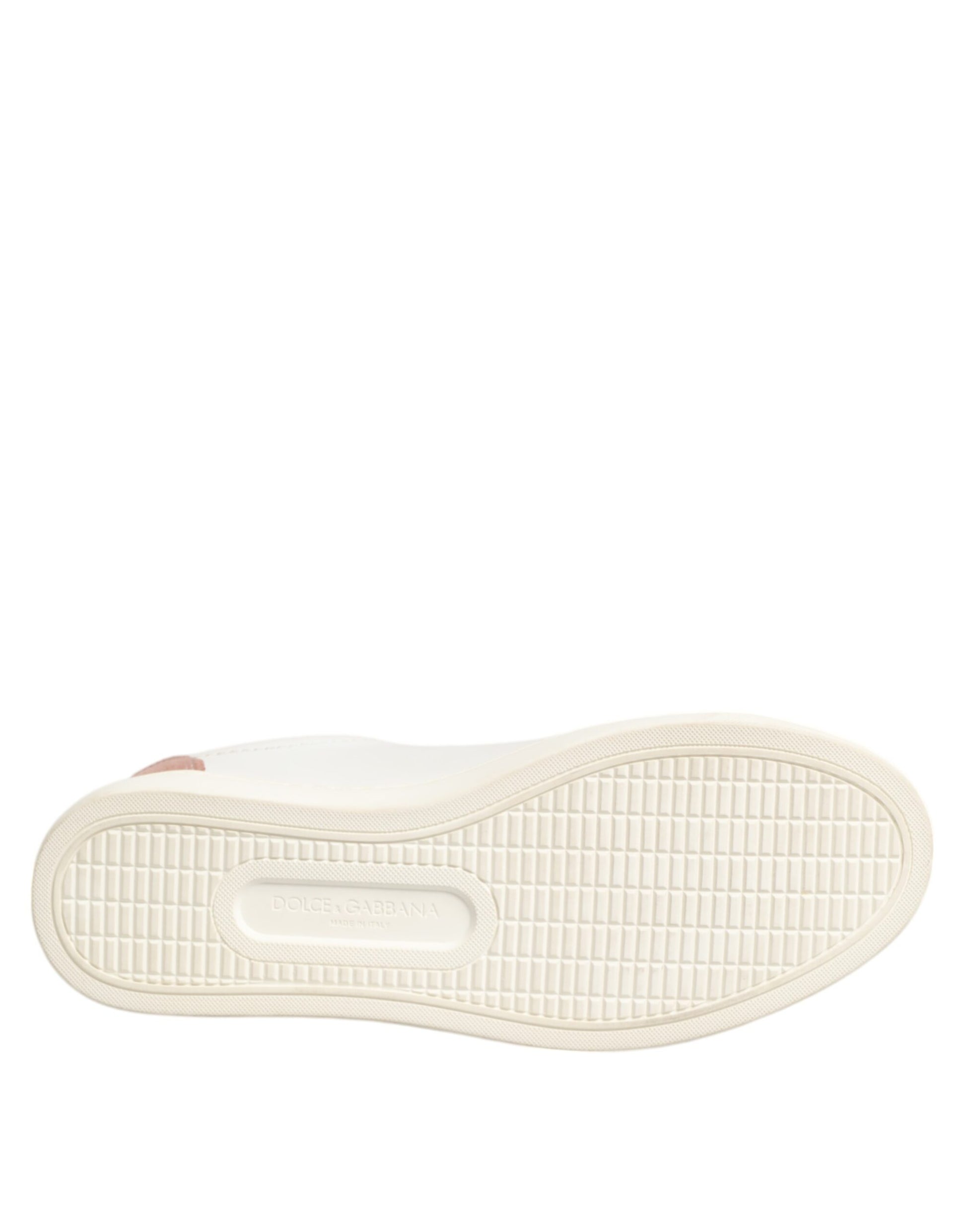 White shoe sole on a white background