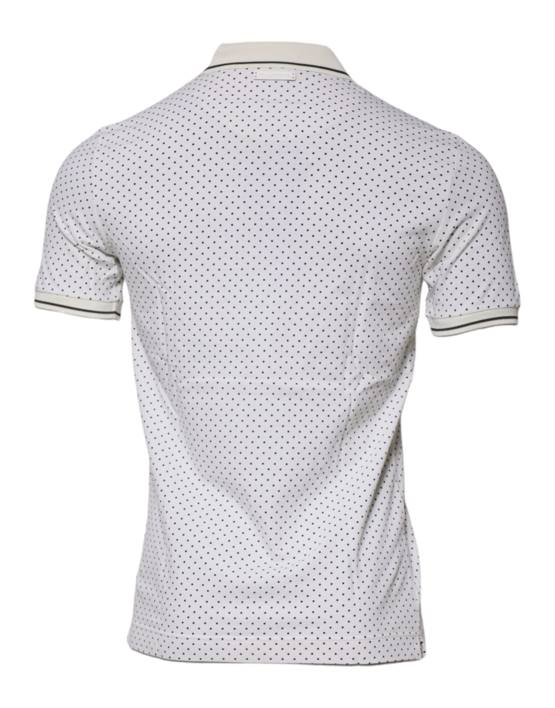 Polka dot patterned shirt on a mannequin