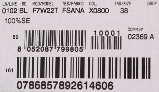 Barcode on a package