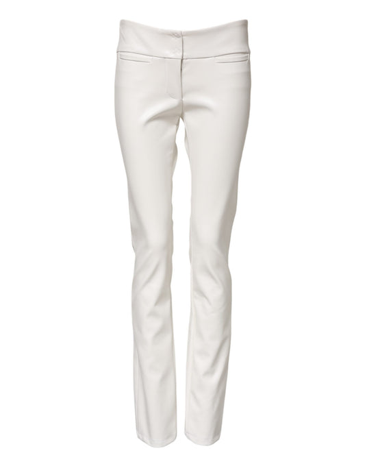 White leggings on a mannequin