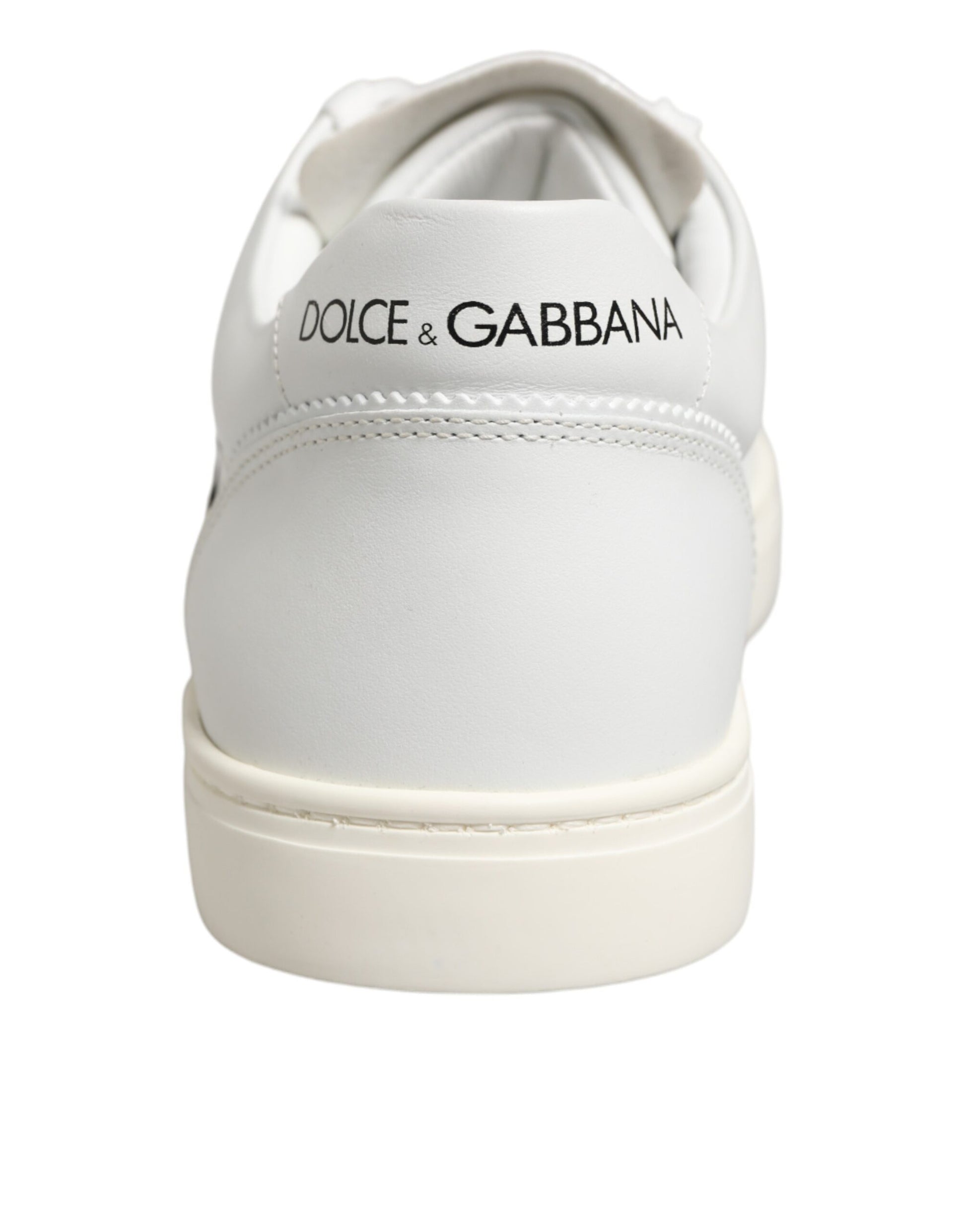 White sneaker with tan sole