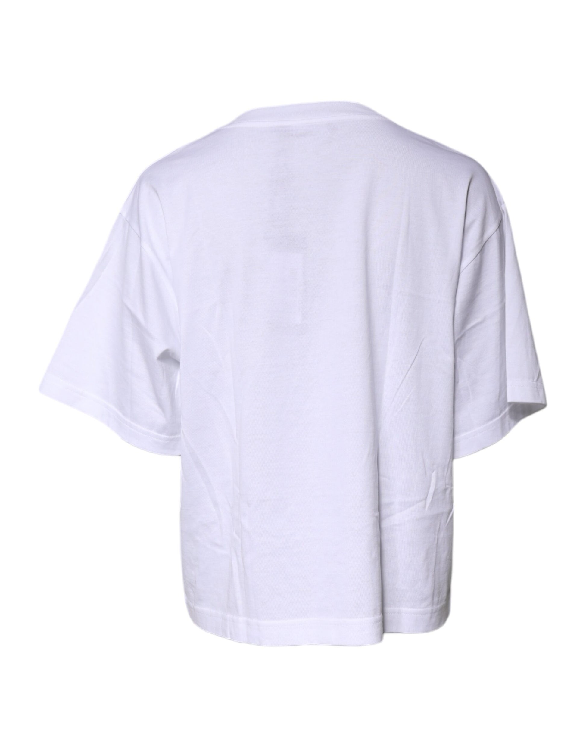 White short sleeve shirt on hanger