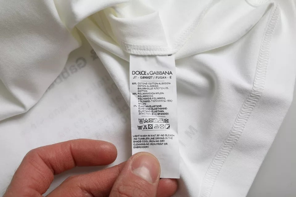 White baby onesie with tag