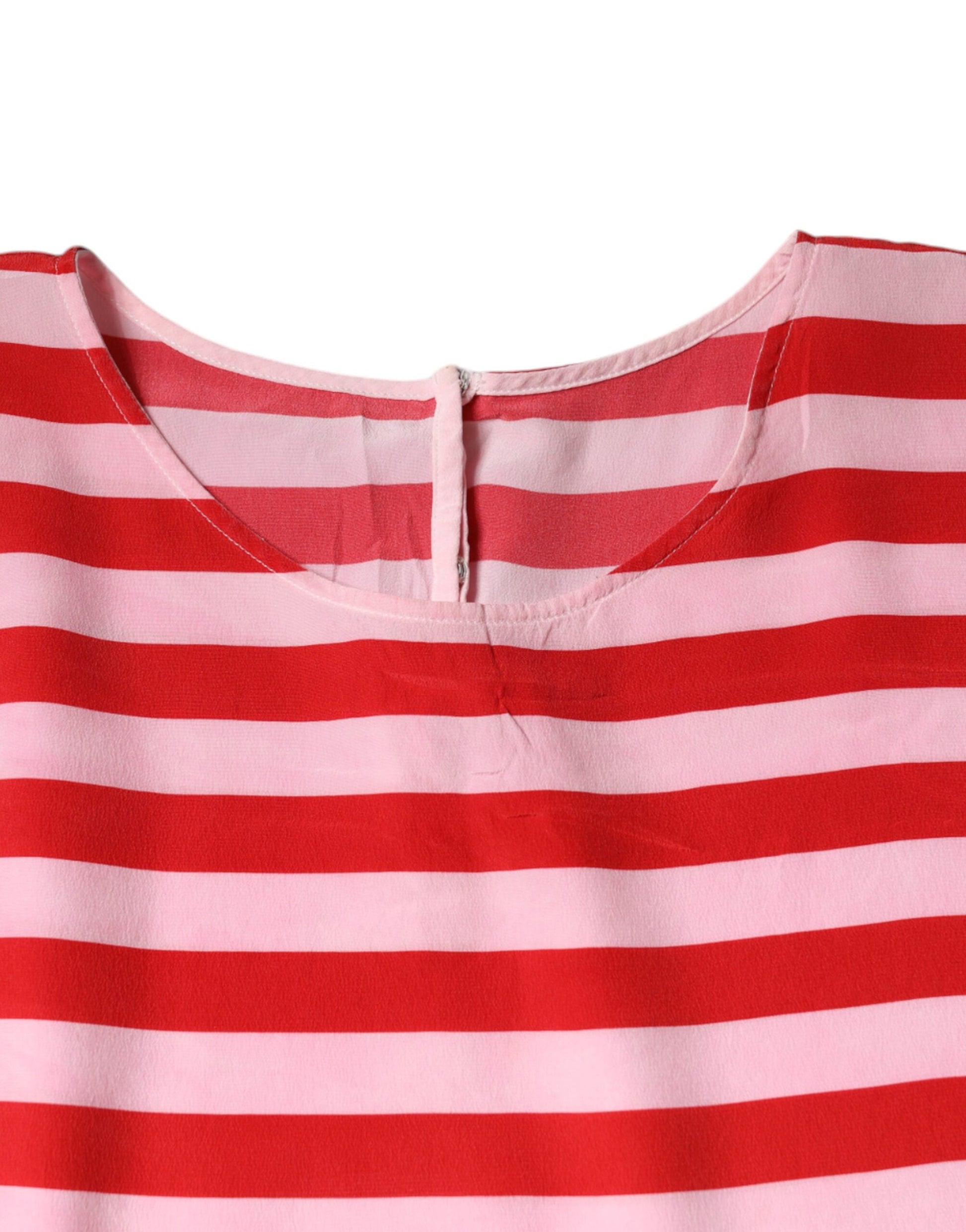 Red and white striped shirt