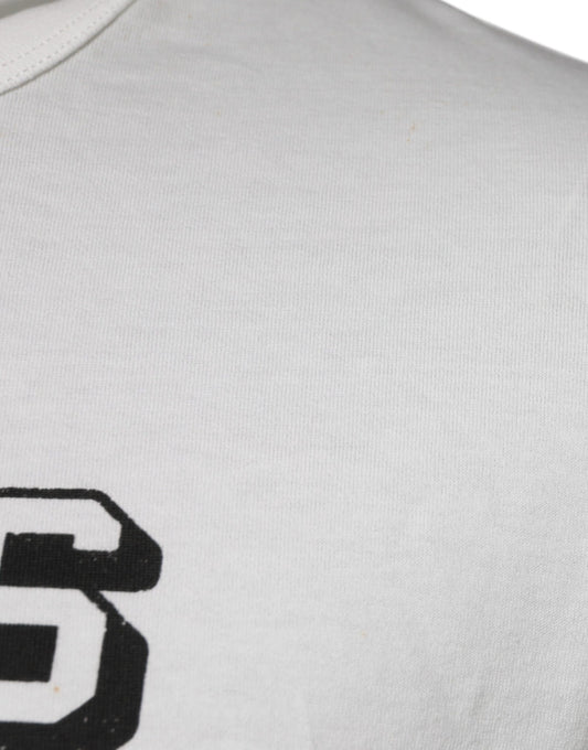 White jersey with black lettering