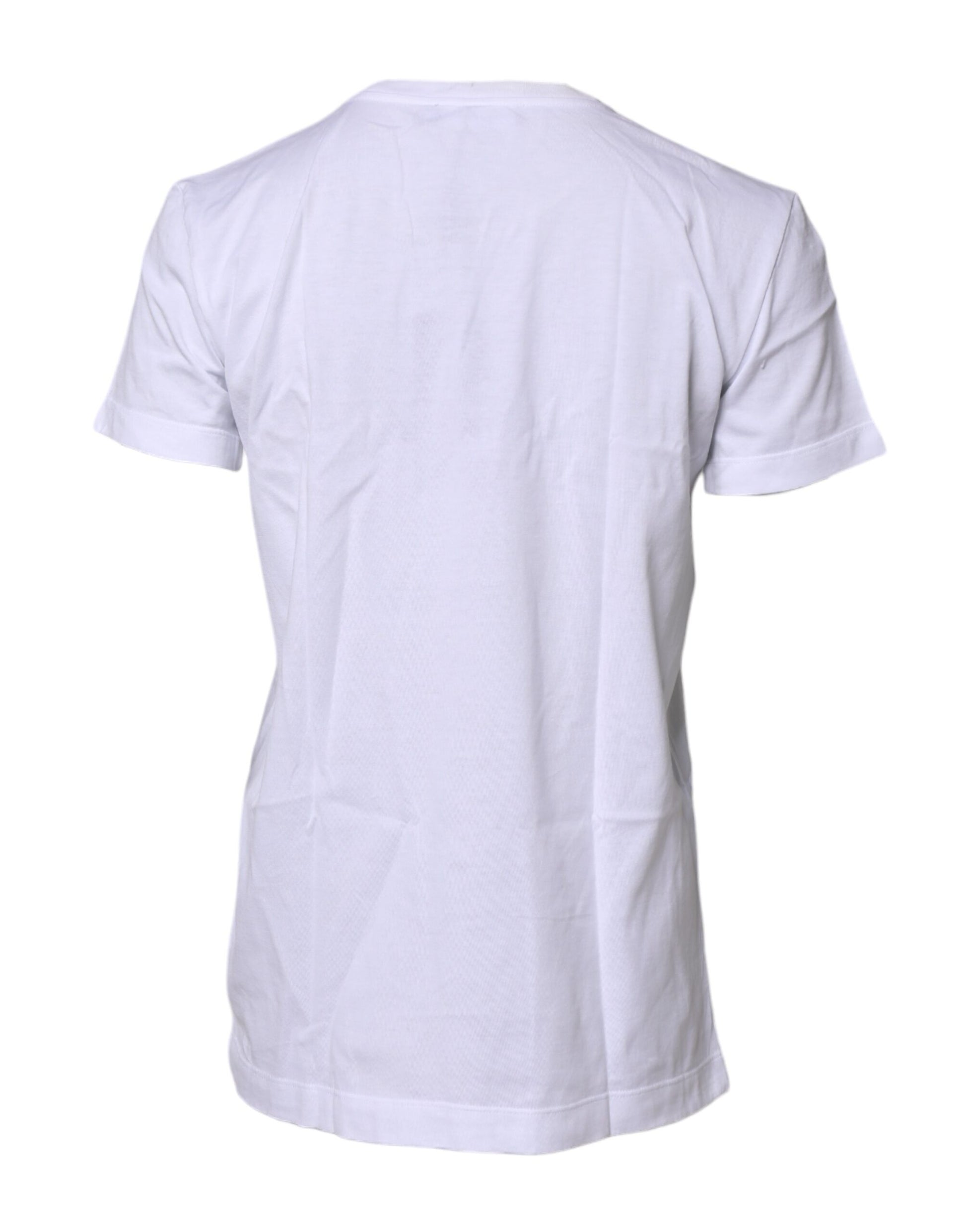 White short sleeved t-shirt on a mannequin