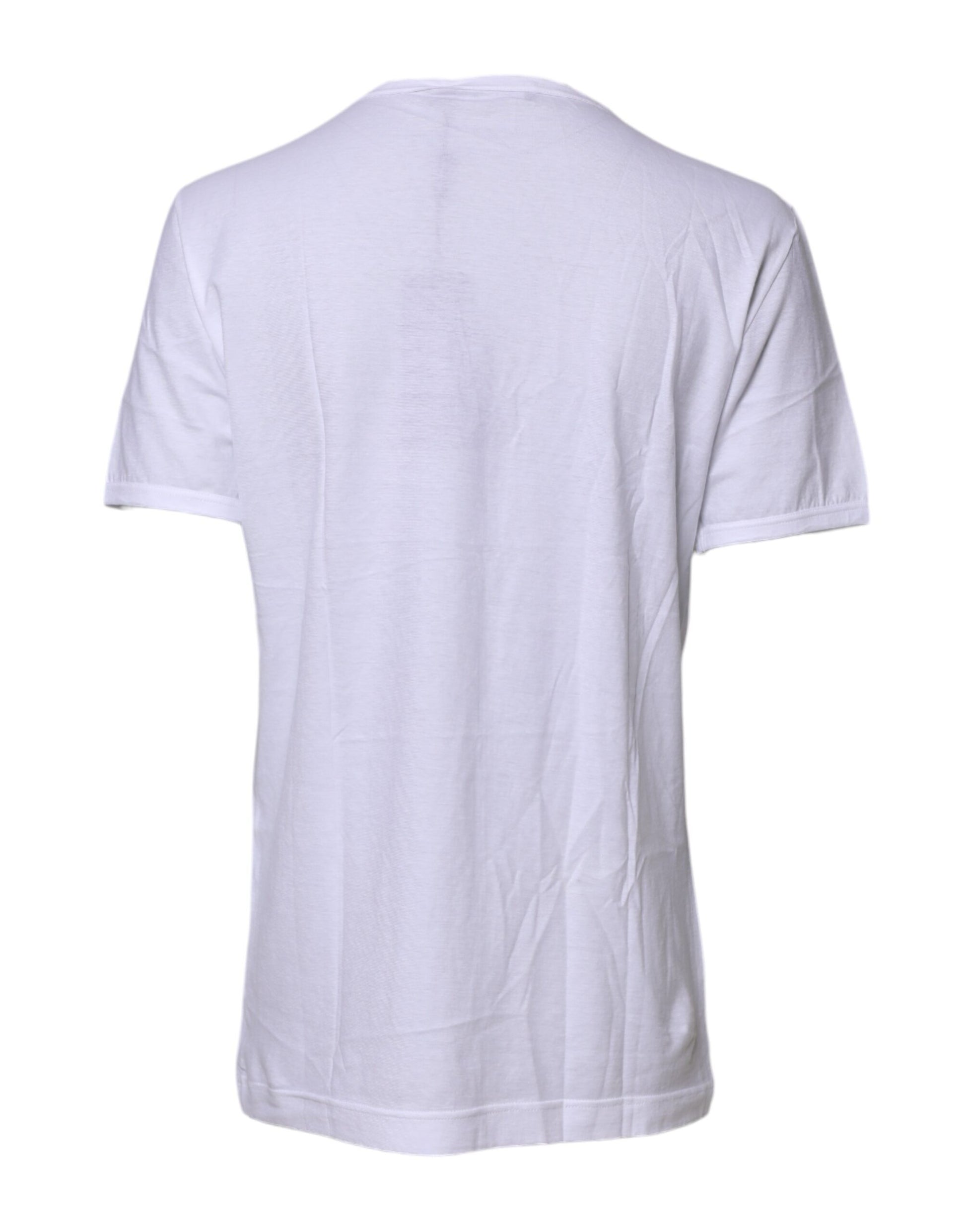 White short sleeved t-shirt on a mannequin