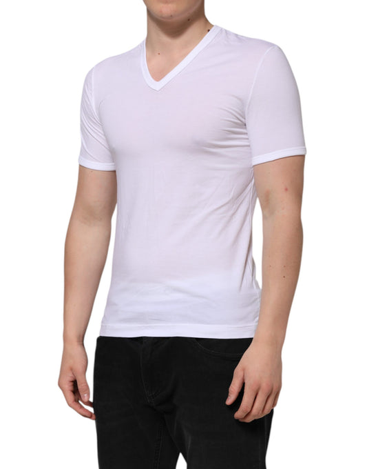 White sleeveless t-shirt on mannequin