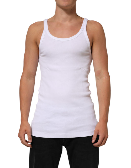White tank top on mannequin torso