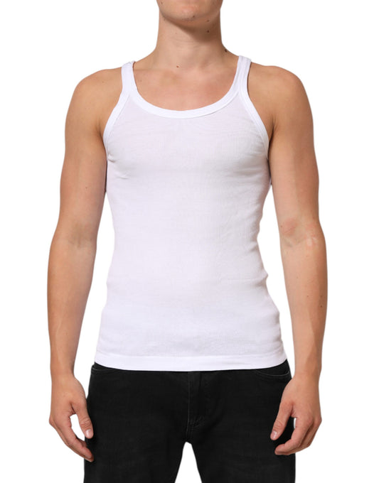 White tank top on mannequin torso