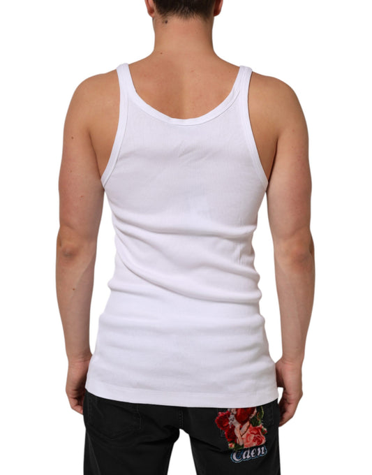 White tank top on a person