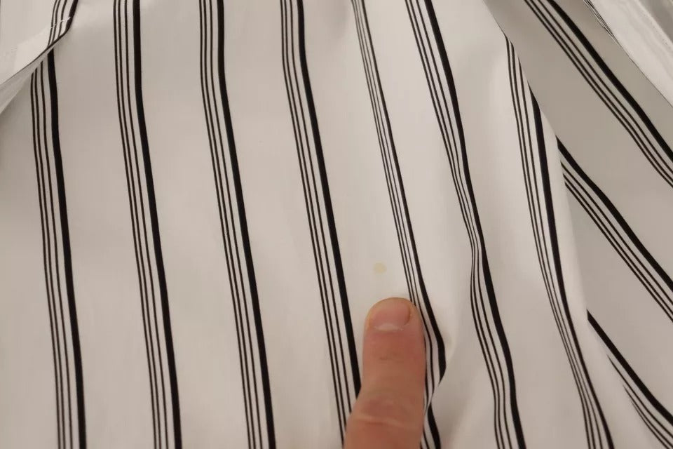 Striped shirt on a mannequin
