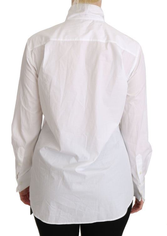 Long sleeve shirt with rolled up cuffs