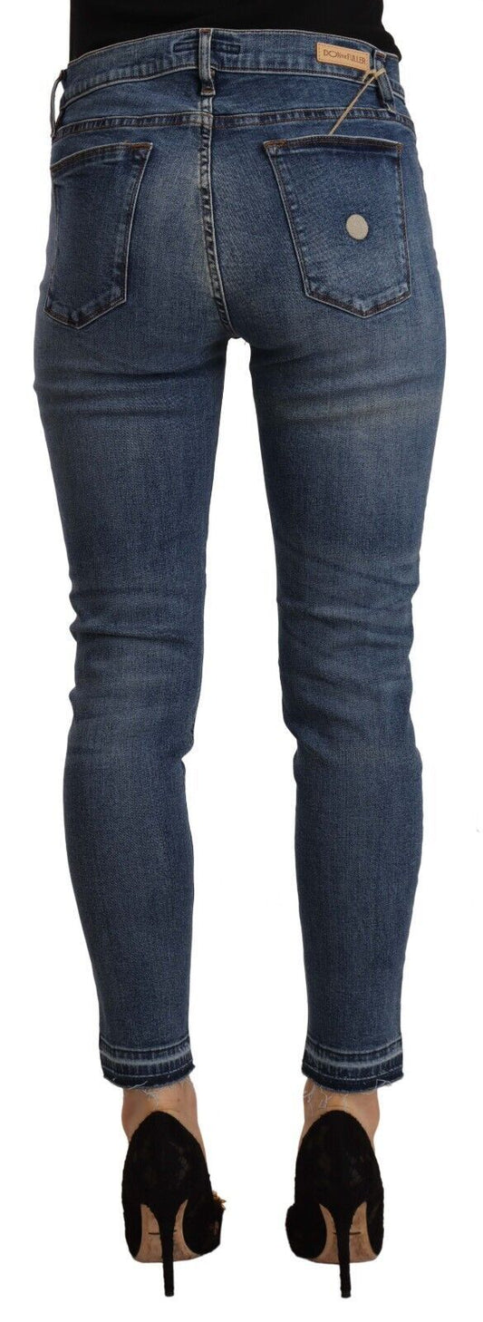 Pair of blue jeans on a mannequin