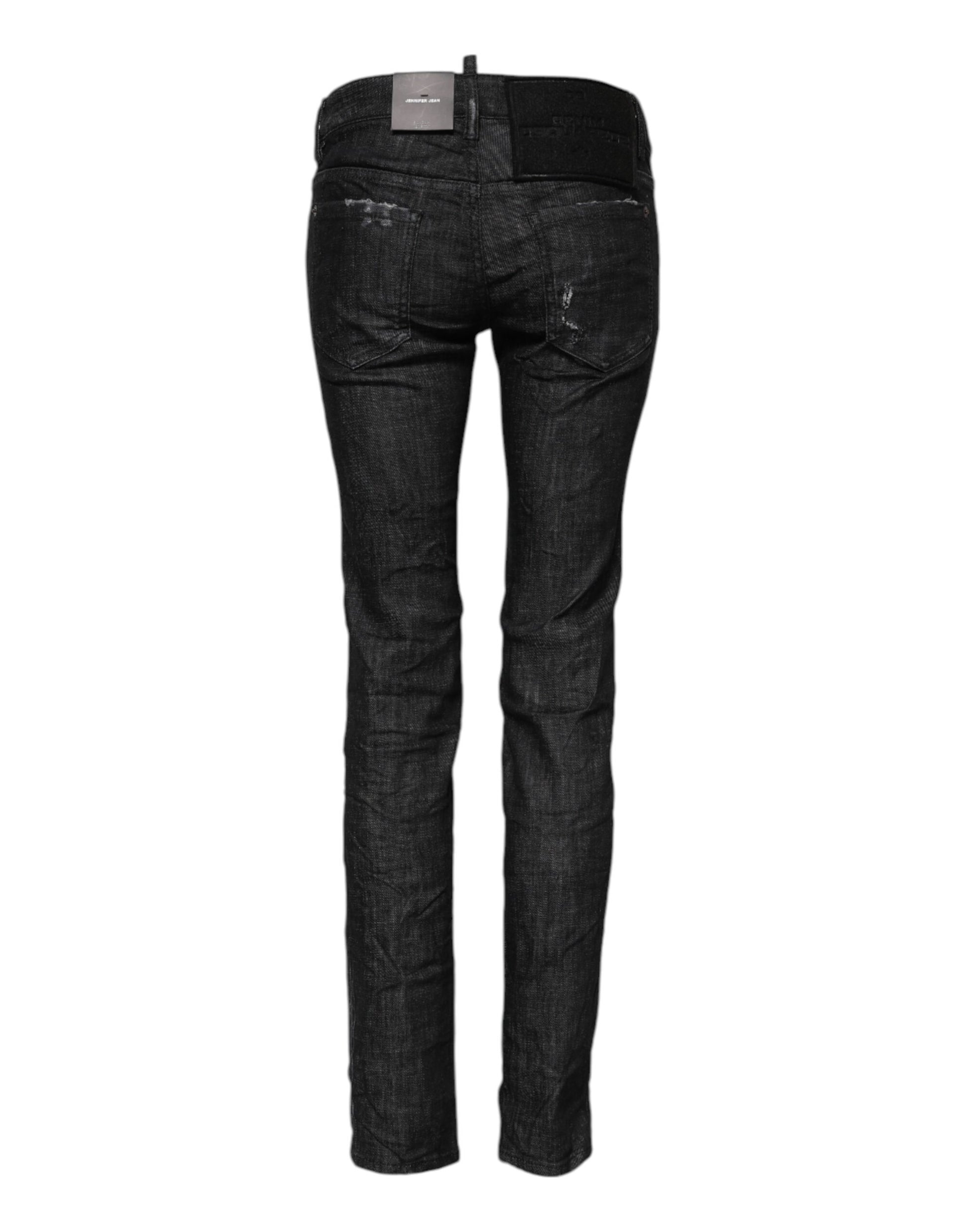 Pair of women's jeans with visible stitching details