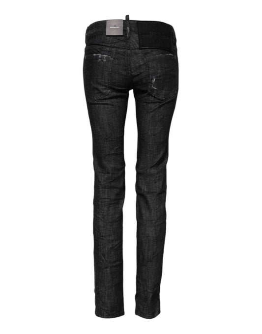 Pair of women's jeans with visible stitching details