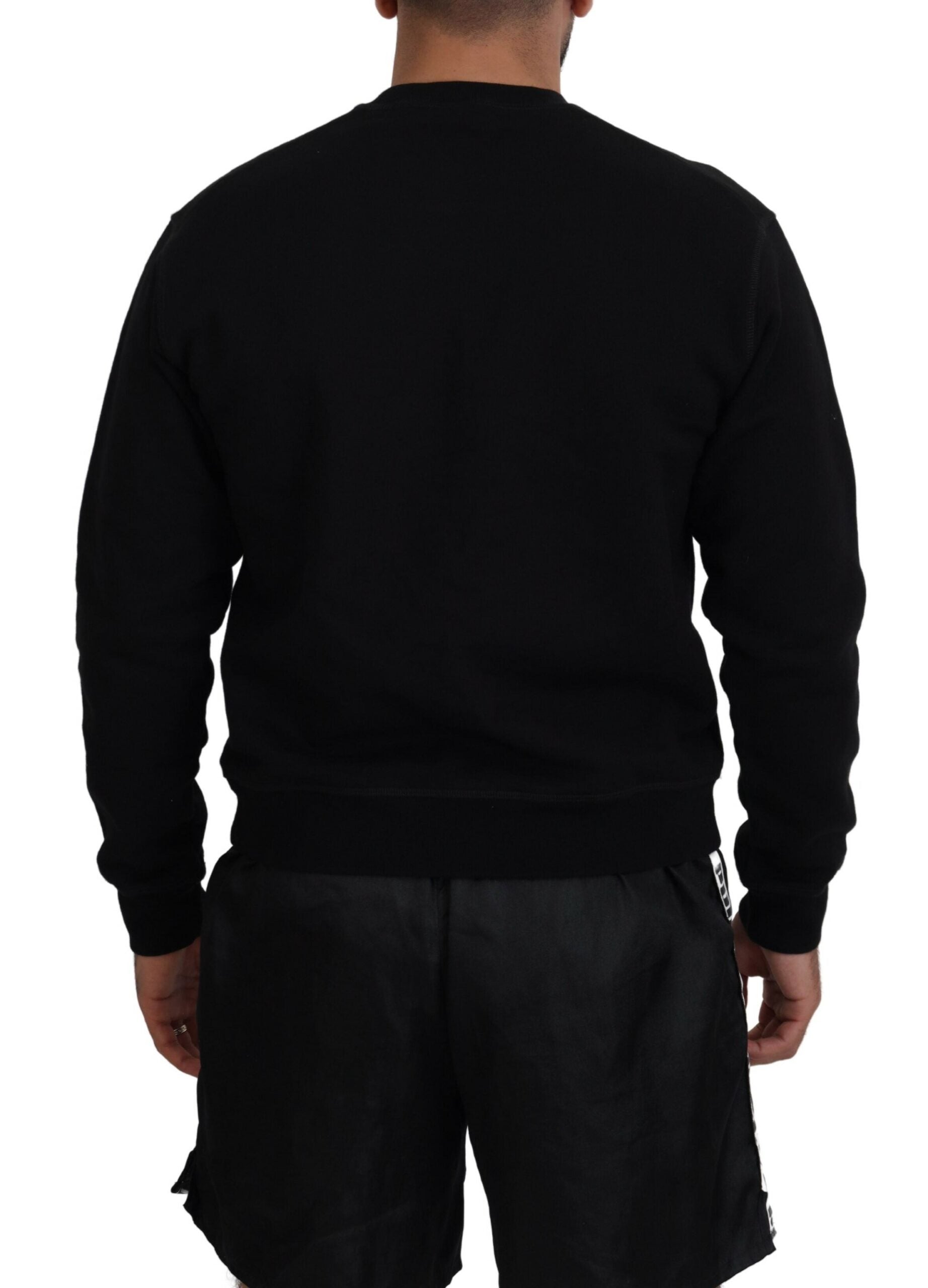 Black long sleeve shirt on mannequin