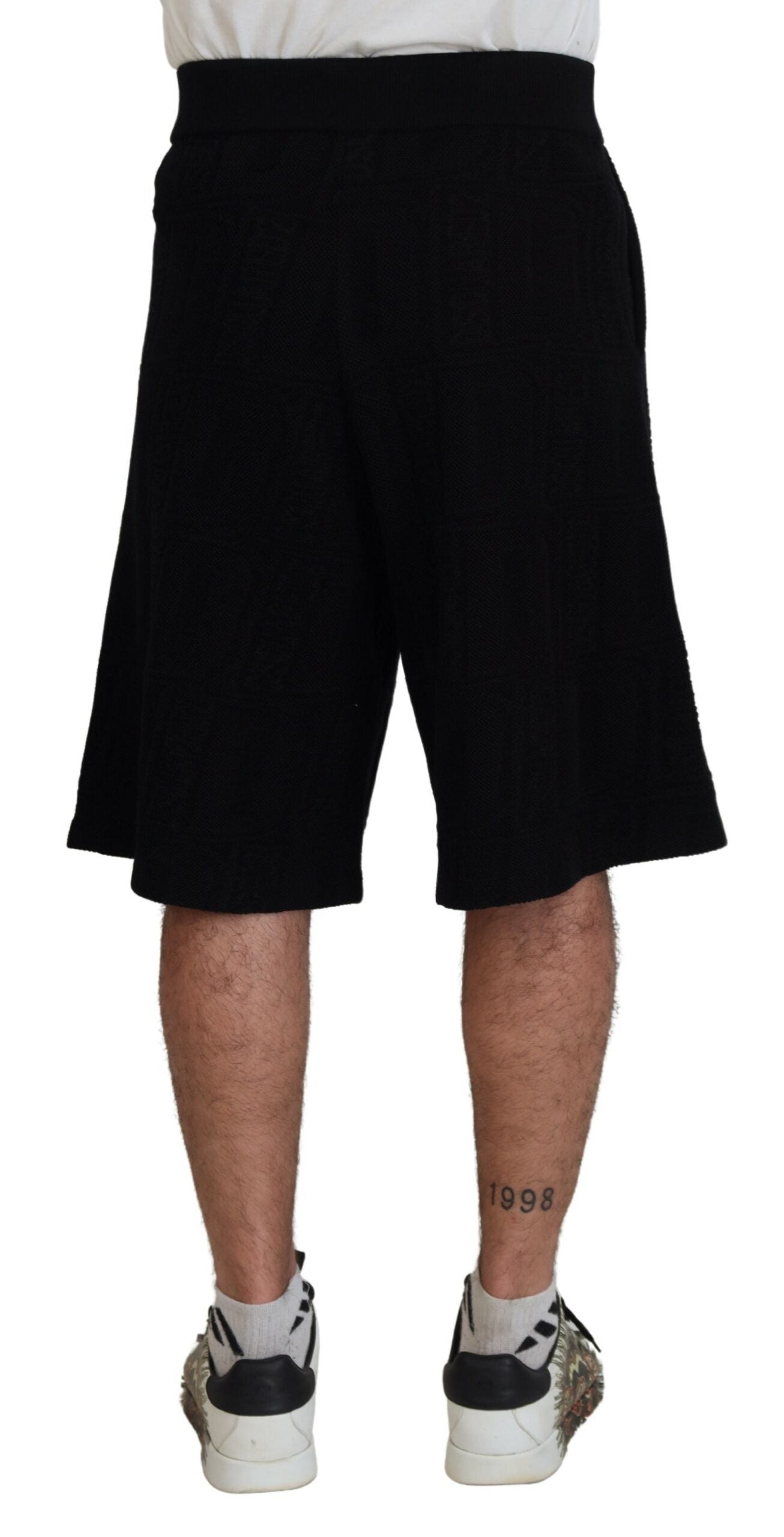 Black shorts on a mannequin