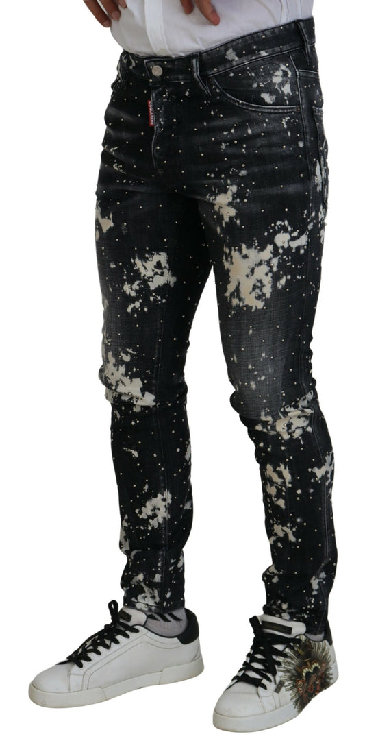 Pair of jeans with galaxy print