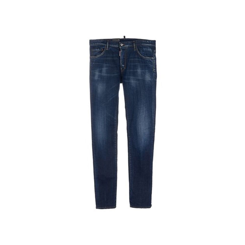 Pair of blue denim jeans