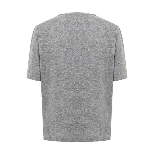 Grey short sleeve shirt