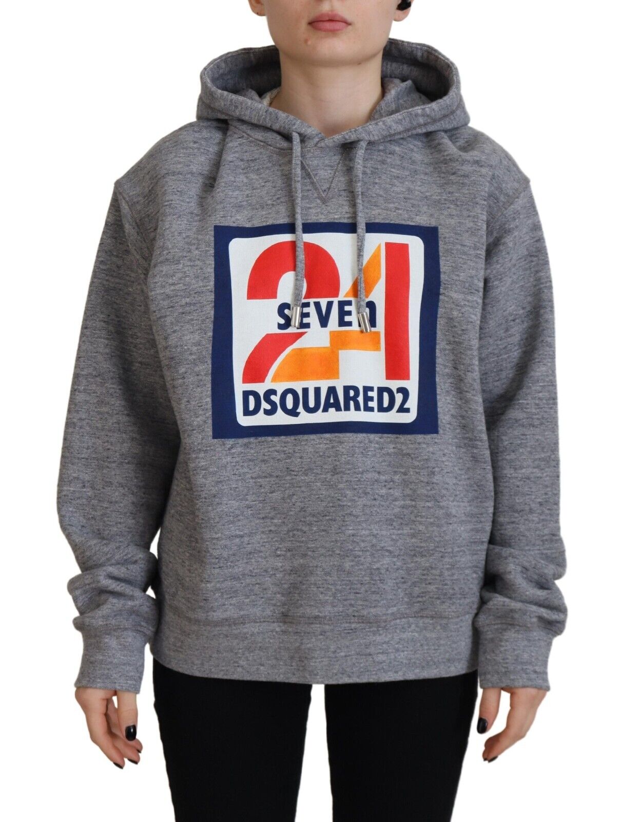 Grey hoodie with number 21 on front