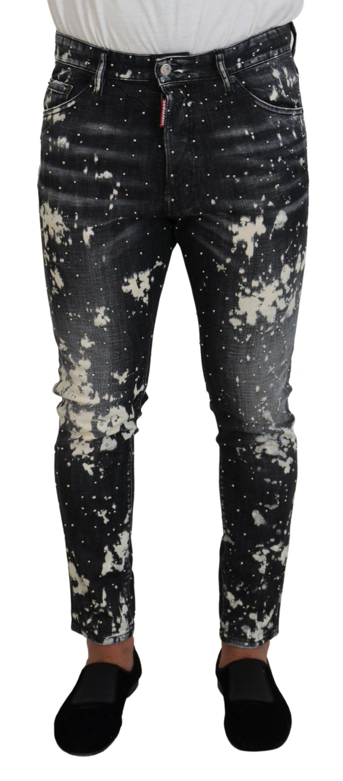 Pair of jeans with galaxy print