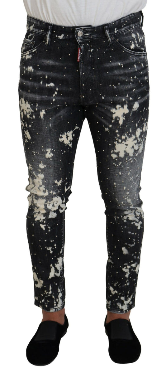 Pair of jeans with galaxy print