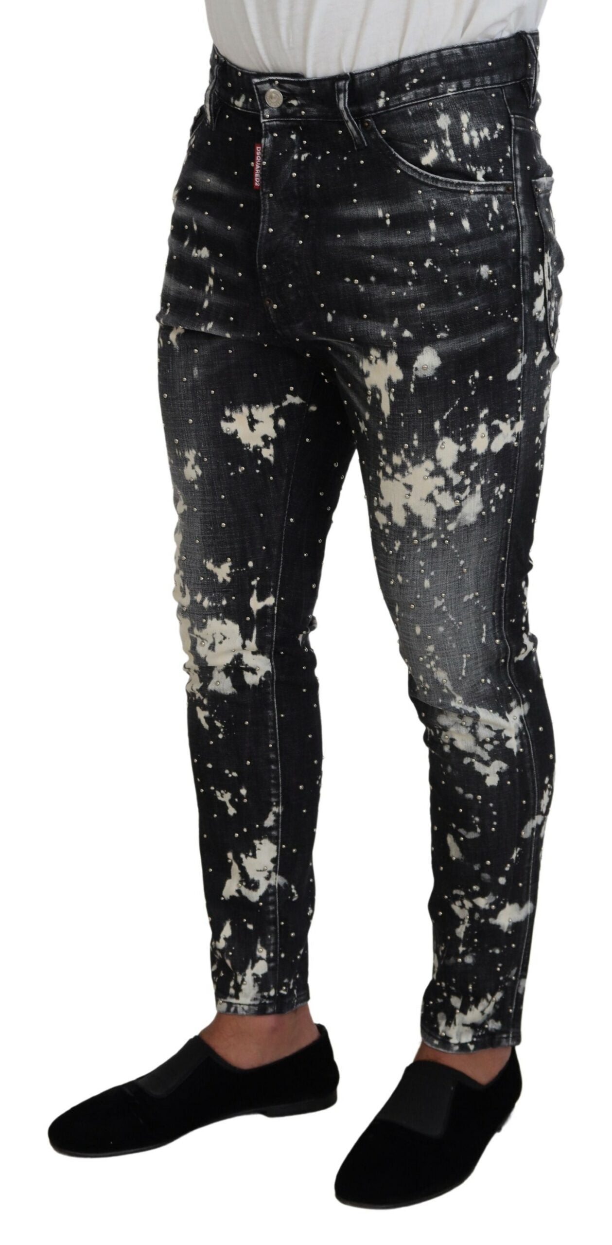 Pair of jeans with galaxy print