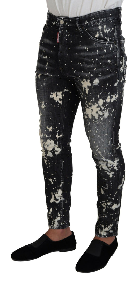 Pair of jeans with galaxy print