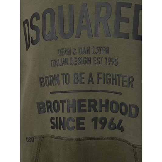 Green jacket with black lettering