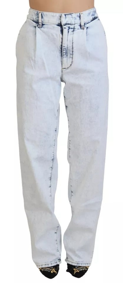 Pair of blue jeans on a mannequin