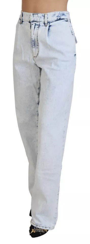 Pair of blue jeans on a mannequin