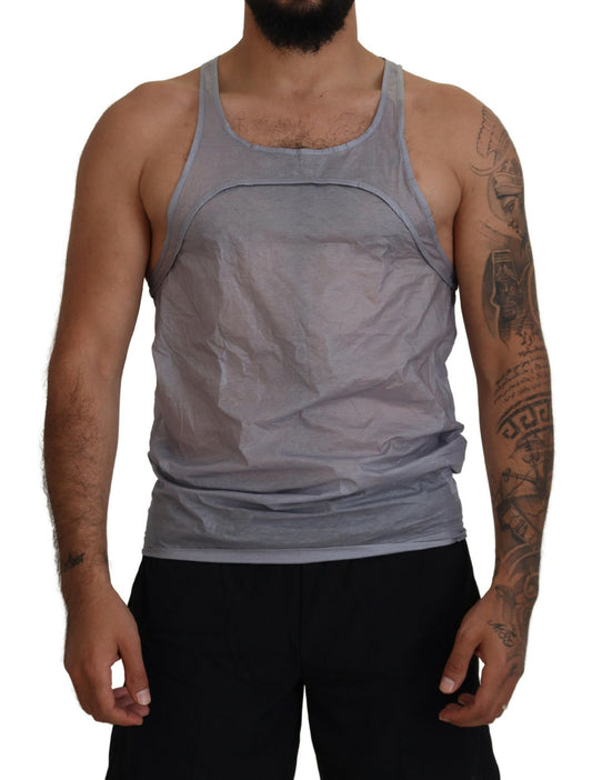 Man wearing tank top