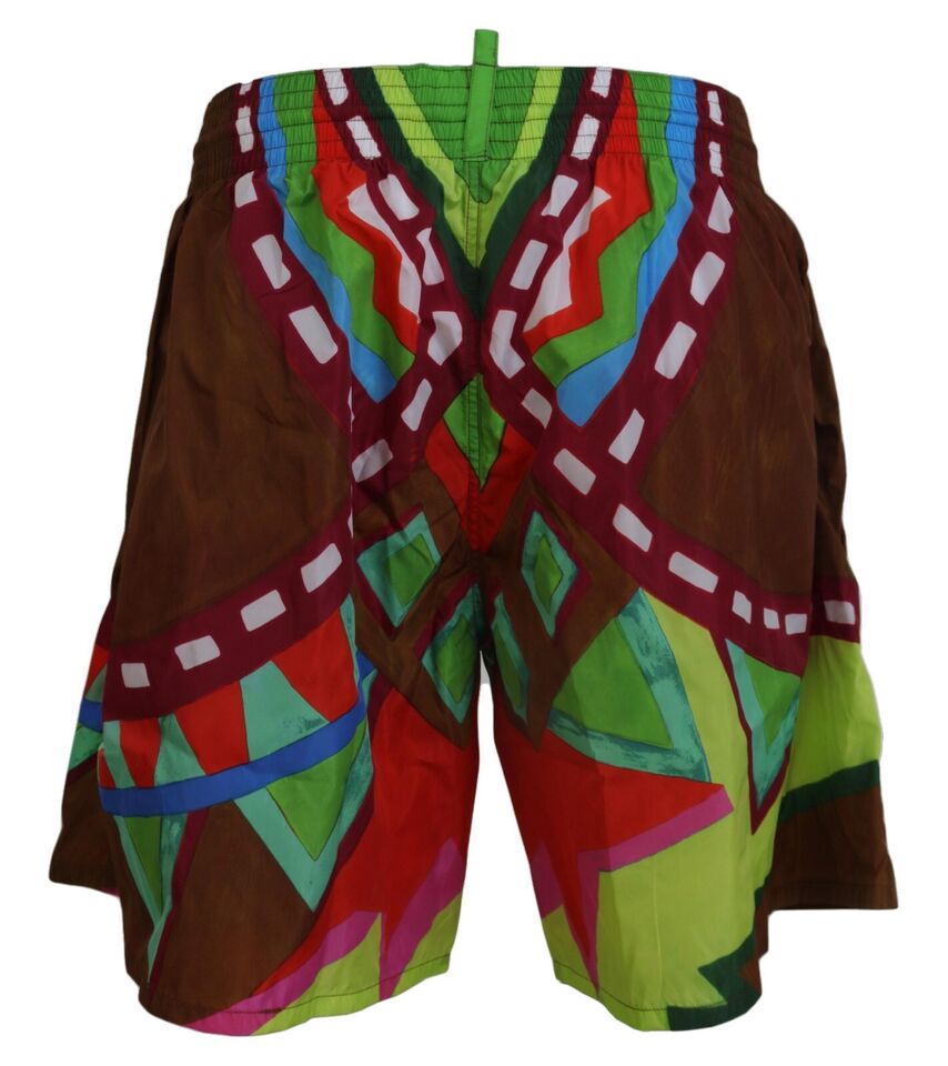 Colorful patterned shorts
