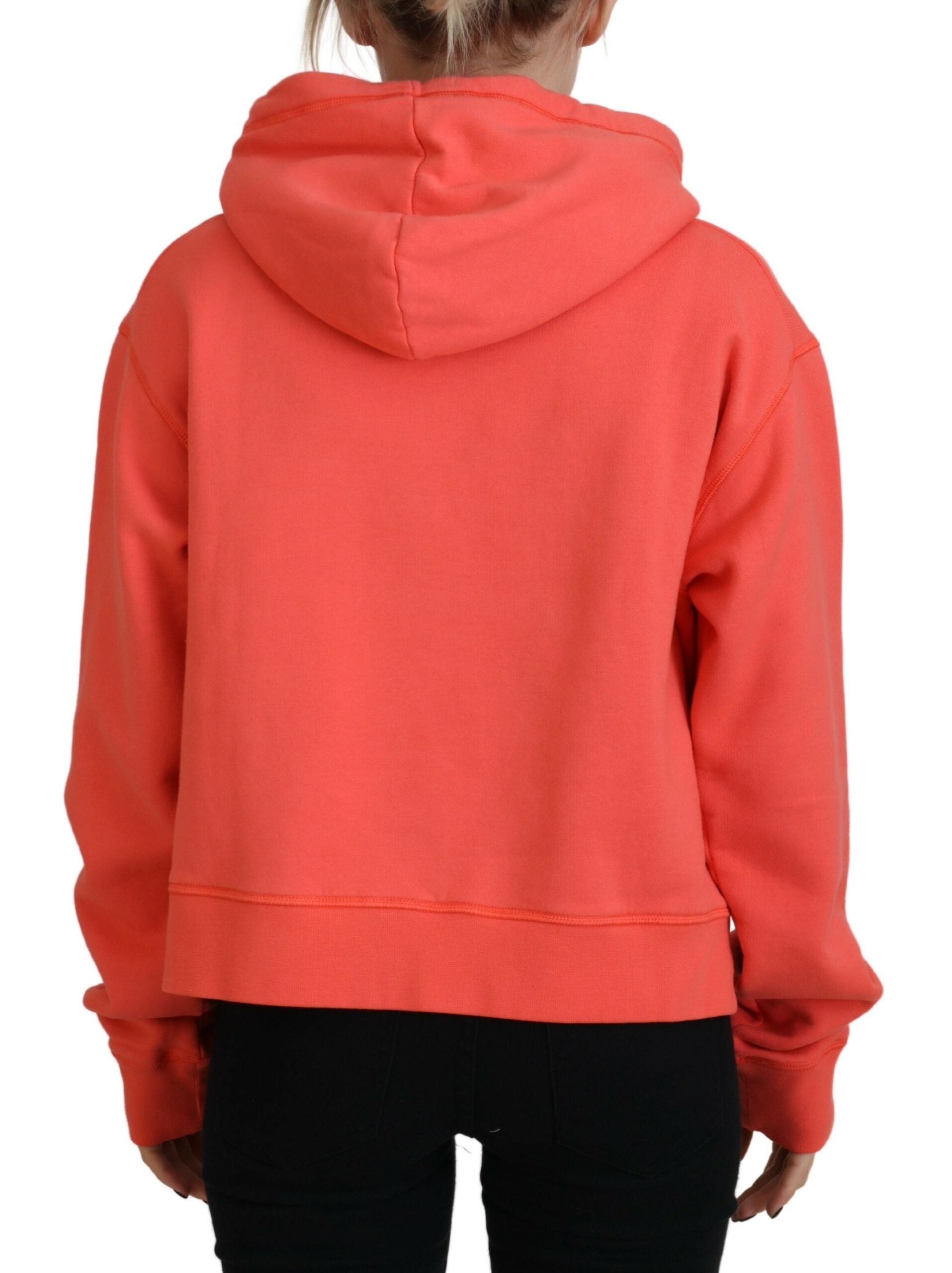 Red hoodie on a person